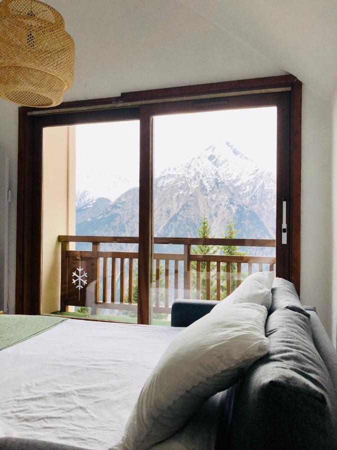 Appartement Vue Imprenable Avec Emplacement Ideal Лес дьо Алпс Екстериор снимка