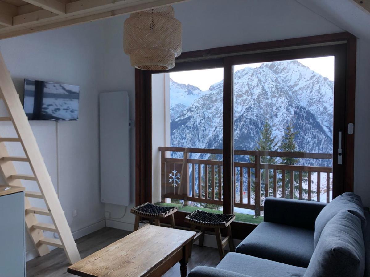Appartement Vue Imprenable Avec Emplacement Ideal Лес дьо Алпс Екстериор снимка
